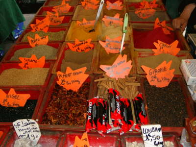 Markt Belleville - Gew�rze