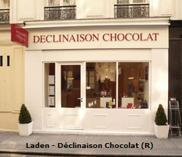 Ladengesch�ft D�clinaison Chocolat in Paris
